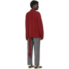 Loewe Red William De Morgan Dragon Tail Turtleneck