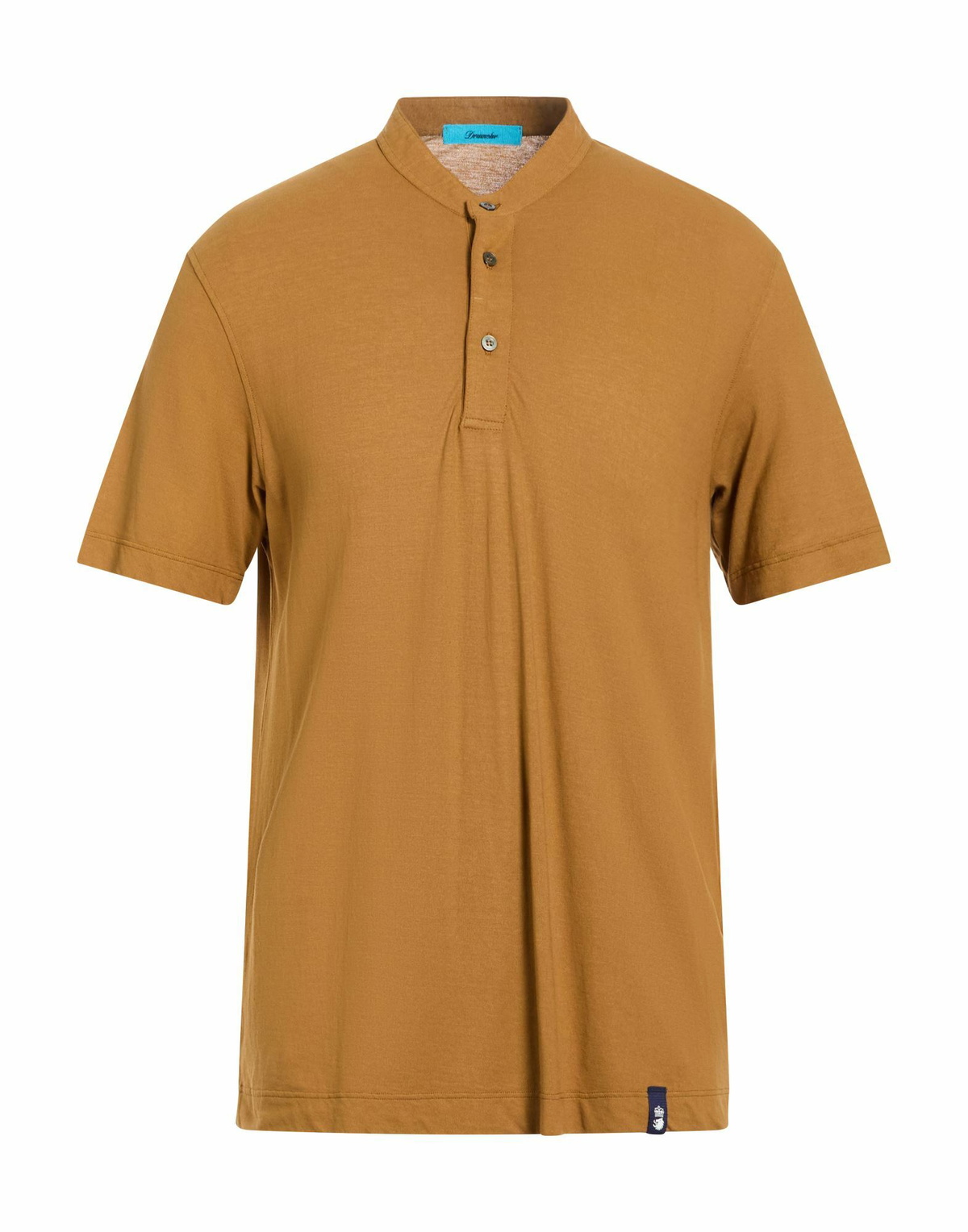 Drumohr Mens T-shirt in Camel