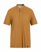 Drumohr Mens T-shirt in Camel