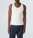 Bottega Veneta Cotton-blend jersey tank top