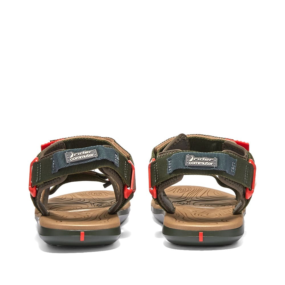 Rider Men's Rx Commuter Sandal in Khaki Contrast Rider