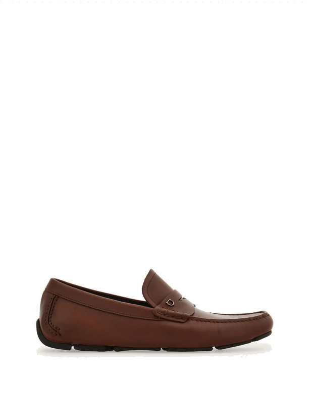 Photo: Ferragamo Mens Penny driver in Brown
