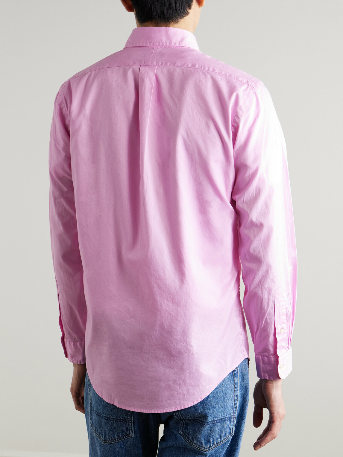 Polo Ralph Lauren - Logo-Embroidered Cotton Shirt - Pink
