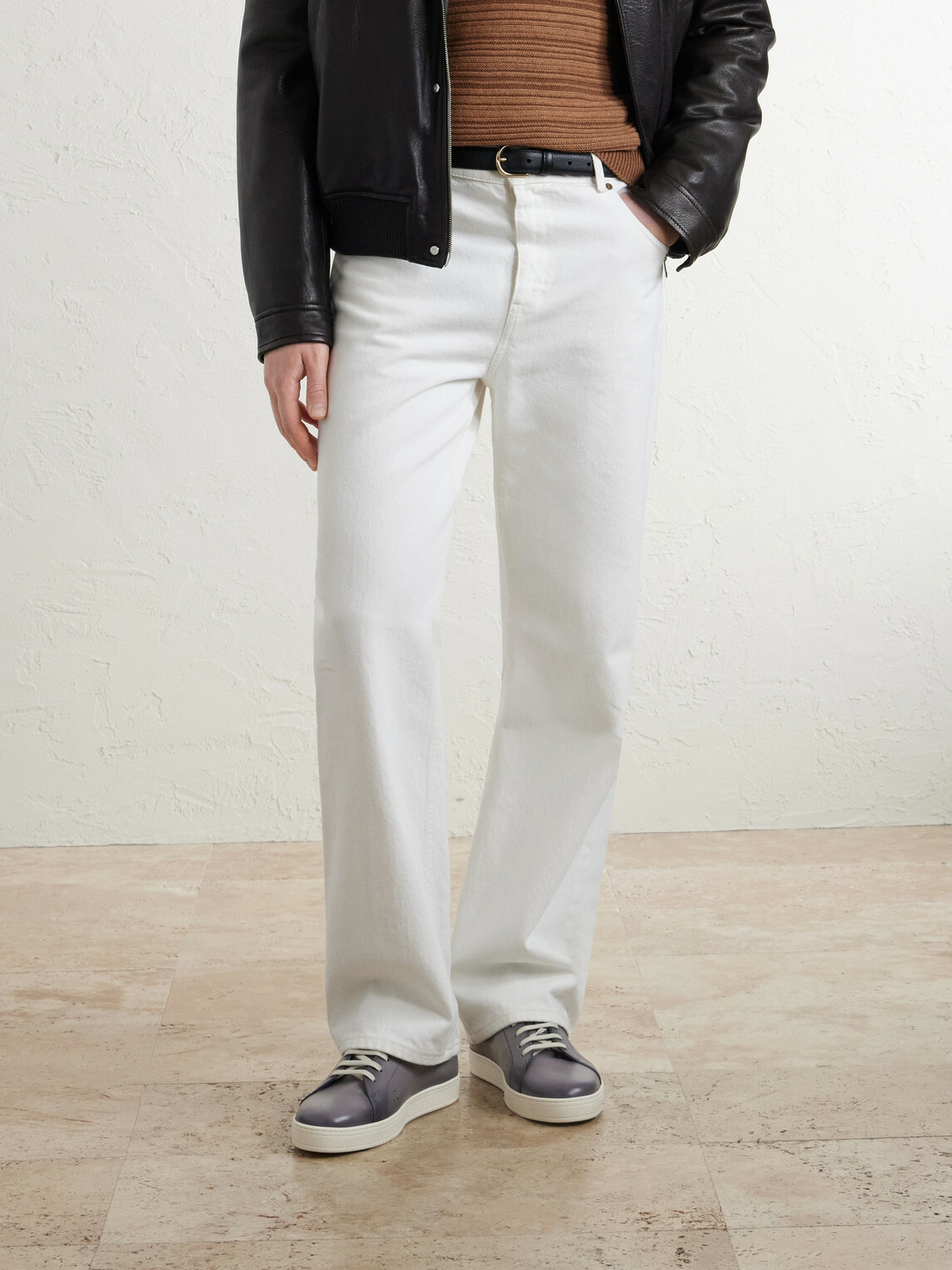 Berluti - Playtime Full-Grain Venezia Leather Sneakers - Gray