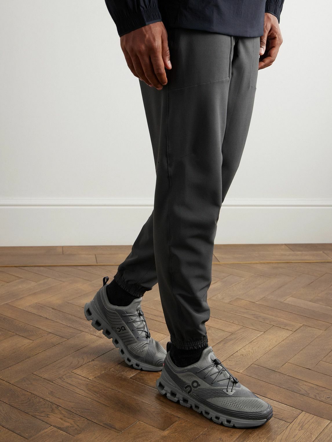 ON - Cloud X Z5 Rubber-Trimmed Mesh Sneakers - Gray On