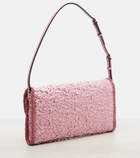 Valentino Garavani DeVain Small cloqué jacquard shoulder bag