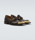 Versace Primo Medusa leather loafers