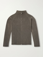 Our Legacy - Merino Wool Zip-Up Cardigan - Brown