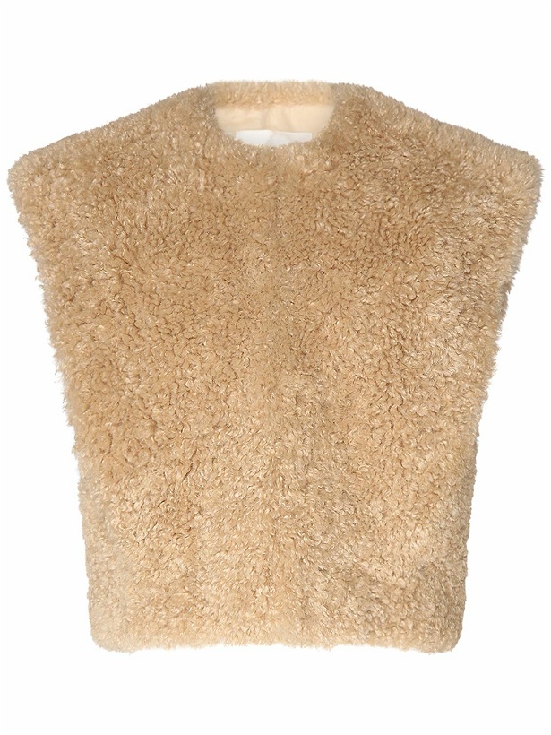 Photo: MARANT ETOILE Feliz Furry Vest