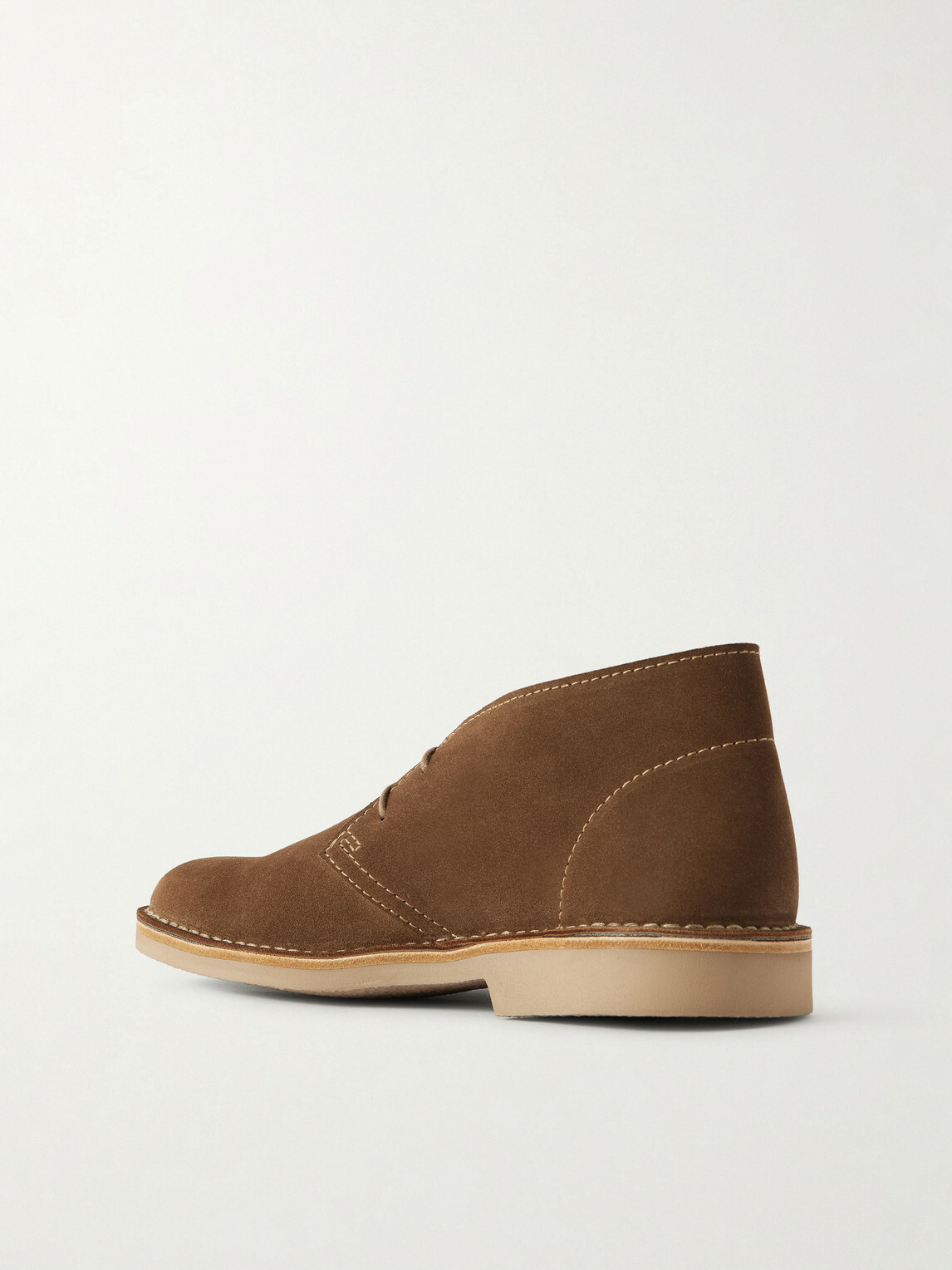 Mr P. - Suede Desert Boots - Brown