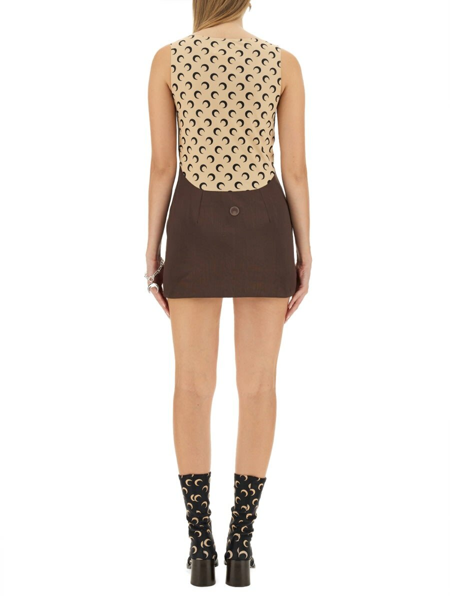 Marine Serre Mini Dress Marine Serre
