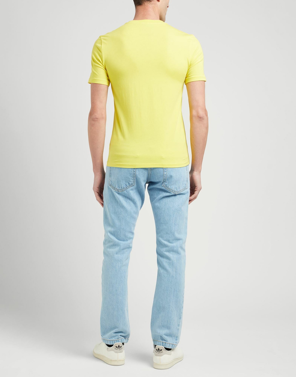 Moschino Mens T-shirt in Yellow
