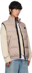 Moncler Taupe Fedare Down Vest