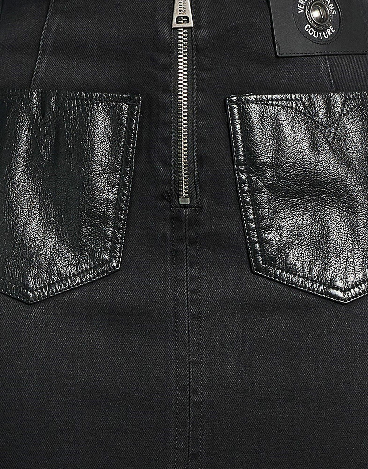 Versace Jeans Couture Womens Denim skirt in Black