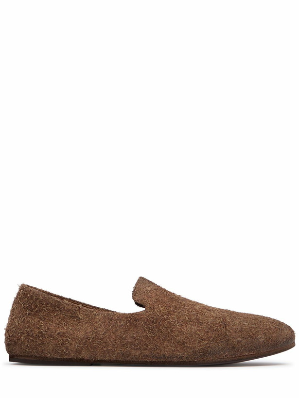 Photo: MARSELL Steccoblocco Reversed Leather Loafers