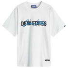 Deva States Men's Overlay Logo T-Shirt in White