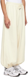 LU'U DAN Off-White Bontan Lounge Pants