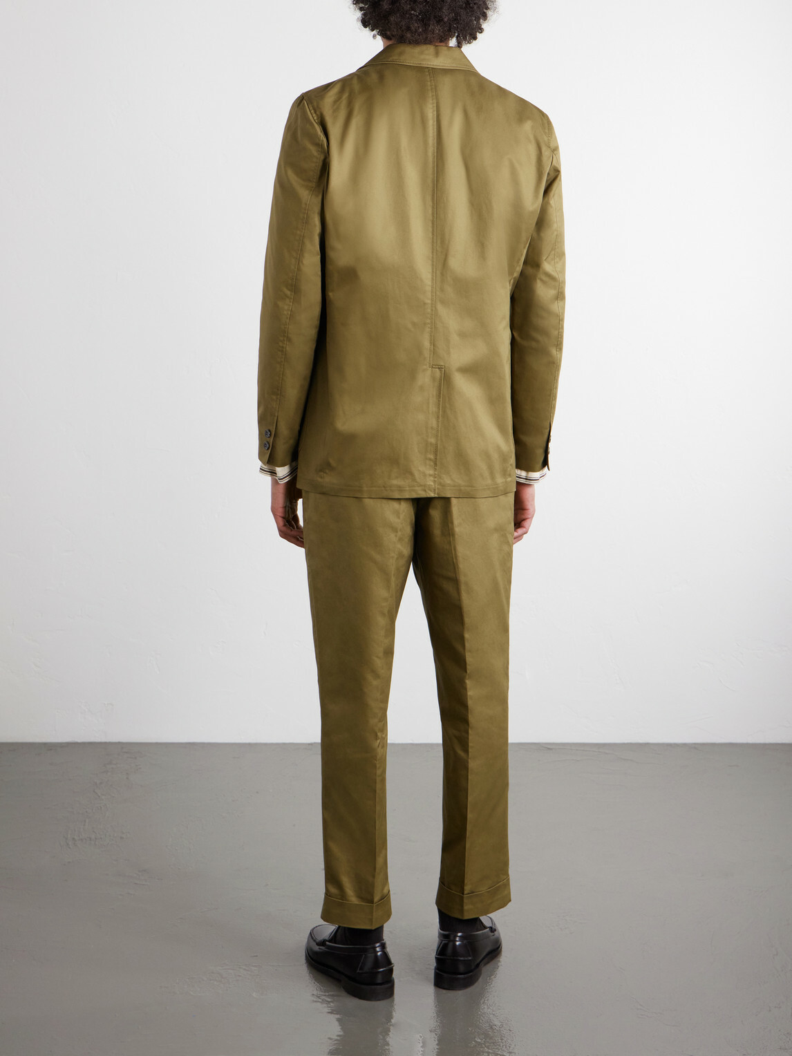 Beams Plus - Ivy Straight-Leg Cotton-Twill Trousers - Green