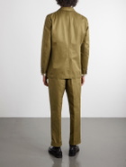 Beams Plus - Ivy Straight-Leg Cotton-Twill Trousers - Green