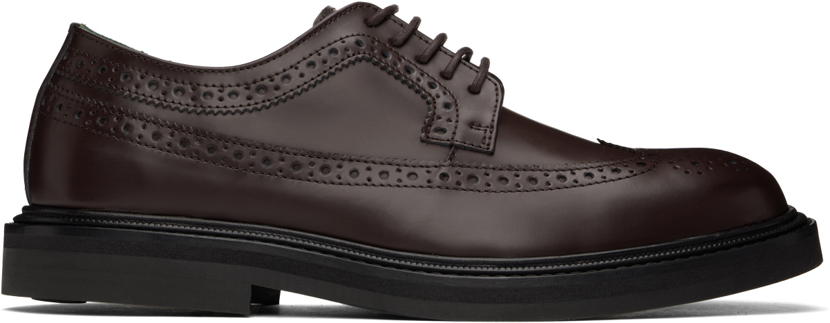 VINNY’s Burgundy Vinnee Brogue Derbys