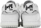 BAPE White Sk8 STA #3 L Sneakers