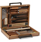 WohnGeist - 24-Piece Tool Kit in Wood Case - Brown