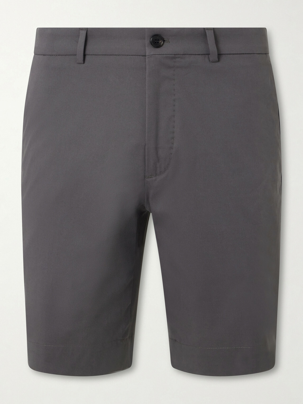 Slowear - Slim-Fit Cotton-Blend Gabardine Chino Shorts - Gray