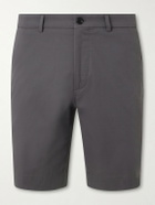 Slowear - Slim-Fit Cotton-Blend Gabardine Chino Shorts - Gray