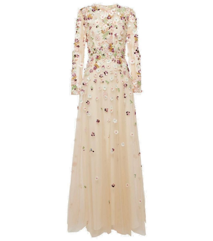 Photo: Elie Saab Floral embroidered gown
