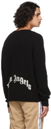 Palm Angels Black Logo Sweater