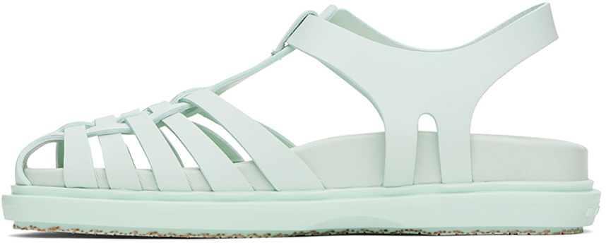 Marni Blue Fisherman Fussbett Sandals Marni