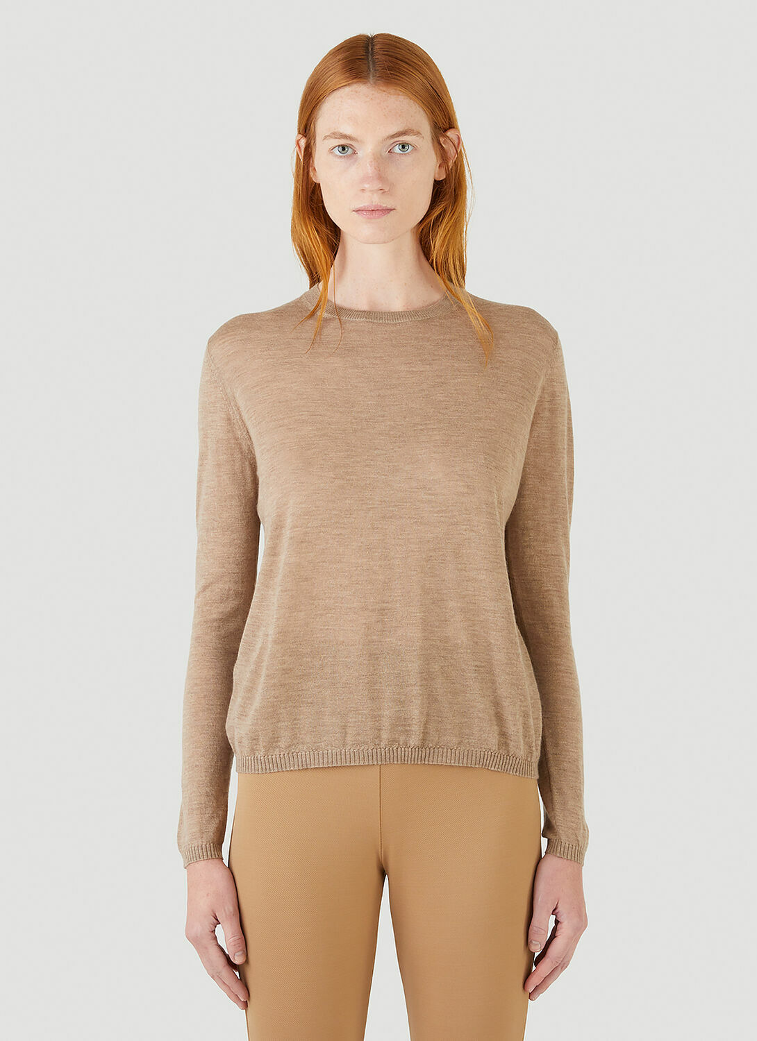Max Mara Crewneck Knit Sweater