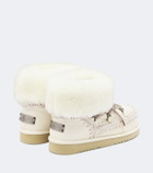 Mou 24 shearling-lined leather ankle boots