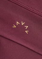 Varley Freesoft Cori Stretch-jersey Sports bra top Burgundy