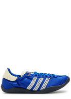 Adidas X Wales Bonner Karintha Satin Sneakers Blue