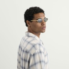 Bottega Veneta Eyewear Bottega Veneta BV1470S Sunglasses in Gold/Green 