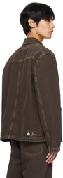 Sunflower Brown Worker Denim Jacket