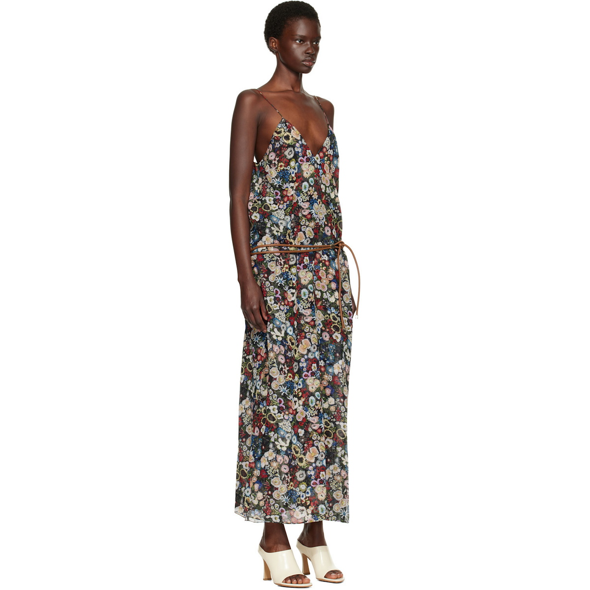 KHAITE Multicolor Taja Maxi Dress