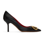 Valentino Garavani Black Valentino Garavani VLogo 80 Heels