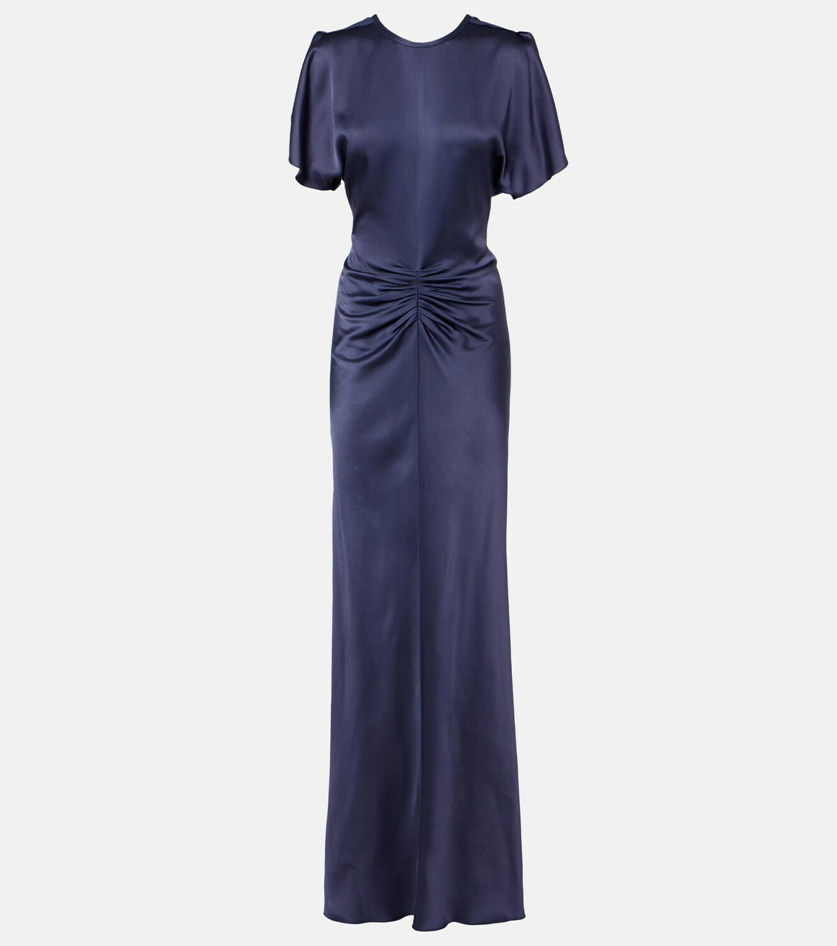 Victoria Beckham Isabella gathered satin gown