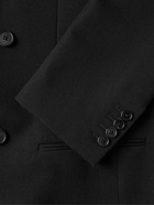 The Row - Wilson Double-Breasted Wool Suit Jacket - Black