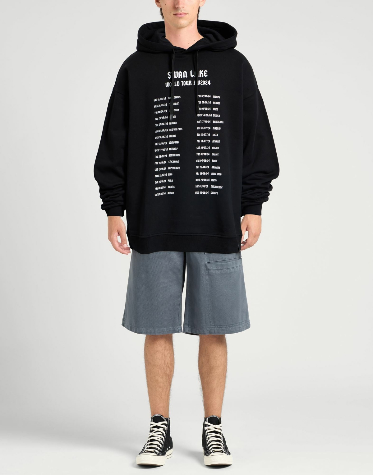 Versace Jeans Couture Mens Sweatshirt in Black
