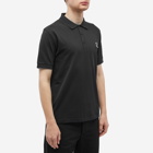 Fred Perry Men's x Raf Simons Enamel Pin Polo Shirt in Black