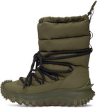 Moncler Khaki Trailgrip Après Boots