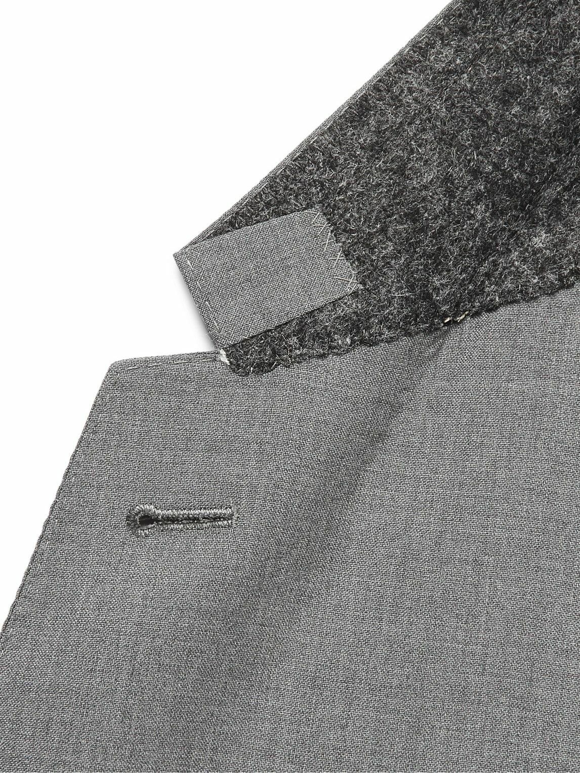 Thom Browne - Grey Slim-Fit Striped Wool Suit Jacket - Gray