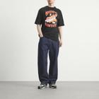 New Era Men's Hot Dog Graphic T-Shirt in Black