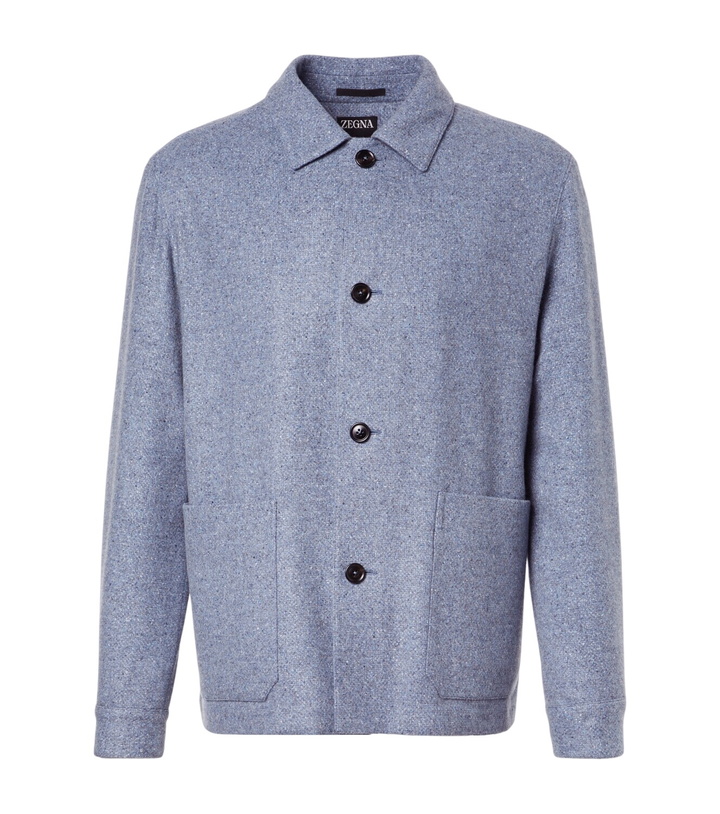Photo: Zegna Cashmere and silk overshirt