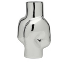 HKliving Gleam Glass Vase - High in Chrome 