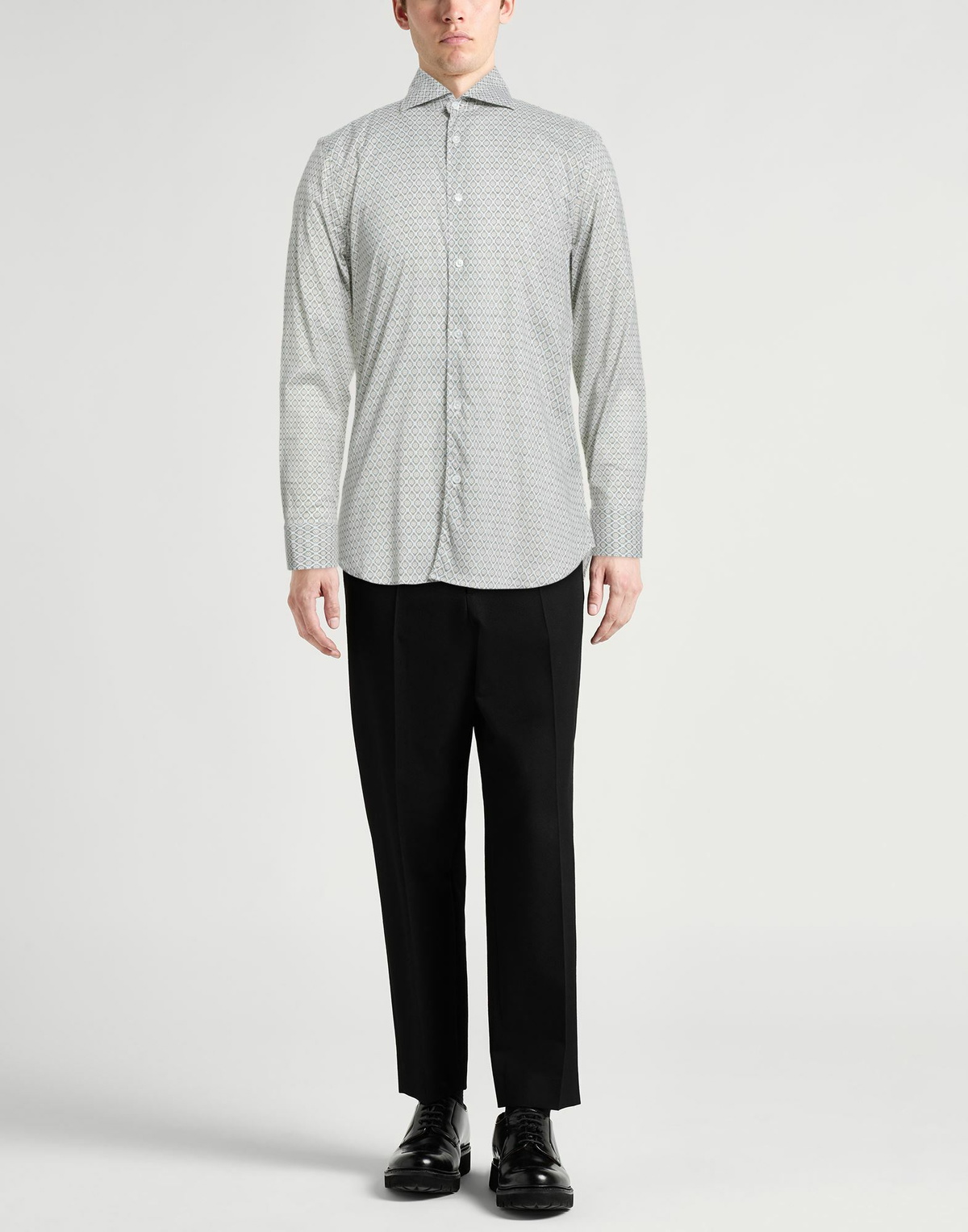Fedeli Mens Shirt Military in Green