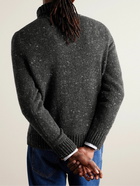 Inis Meáin - Donegal Merino Wool and Cashmere-Blend Rollneck Sweater - Gray